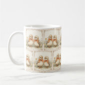 楽しい《鳥》アメリカゴガラコレクション:イースター版🐤 コーヒーマグカップ (左)