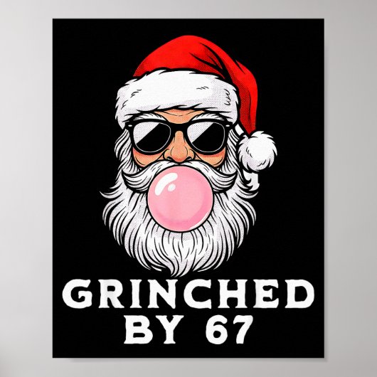 楽しい 67 シックス セブン クリスマス メーム 脳の腐敗 67 編集者 67 ポスター (正面)