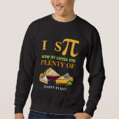 楽しい I SPY PLENTY OF PIE ハッピーπの日 スウェットシャツ (正面)