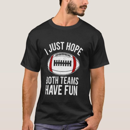 楽しい Mスポーツの両チームが楽しんでくれるといいな Tシャツ (正面)