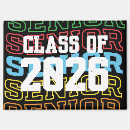 楽しい「Senior Class Of 2026」マグネット マグネット