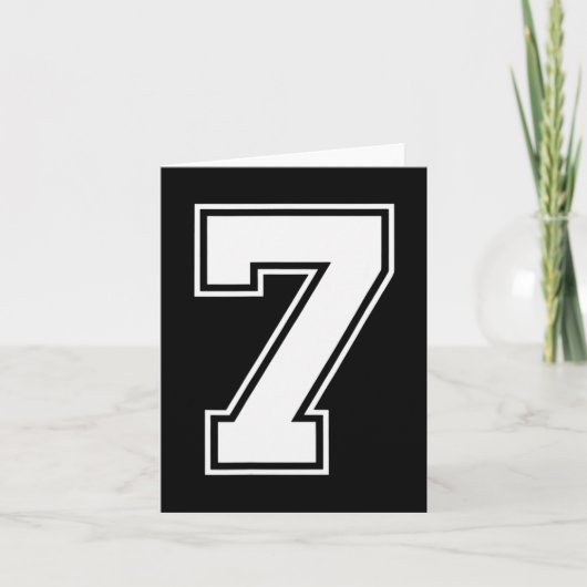 楽しい Six Seven 6 7 ミーム デザイン カード (正面)