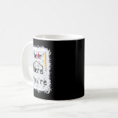 楽しい「Their There They Are」本 英文法 ティー コーヒーマグカップ (正面左)