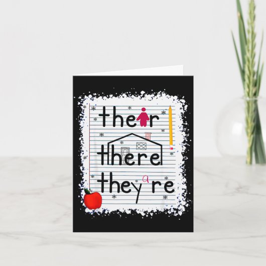楽しい「Their+There+They+Are」英文法の本 カード (正面)