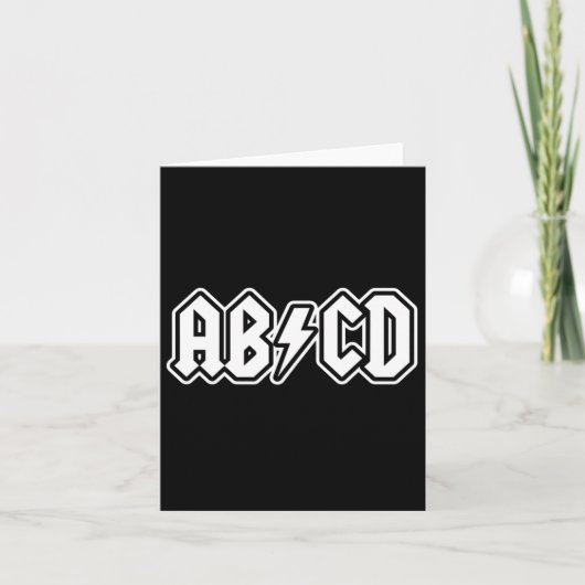 楽しいAbcdでバックトゥスクール 先生と生徒 カード (正面)