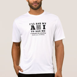 楽しいAIスタートアップ技術 - 2 QRコードカスタムマーケティング Tシャツ