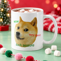 楽しいDogeミーム 柴犬のホリデーシーズン