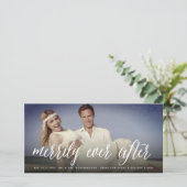 楽しいEver シンプル Afterス写結婚真 シーズンカード (スタンド正面)