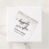 楽しいEver Afterハートとバラ金ゴールド紙吹雪 フェイバータグ (インサイチュ)