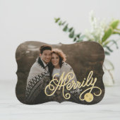 楽しいEver After金ゴールドカーリースクリプト結婚写真 シーズンカード (スタンド正面)