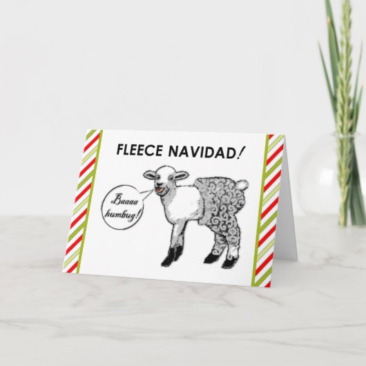 楽しいFeliz Navidad シーズンカード (正面)