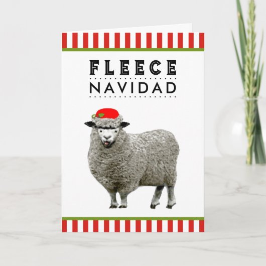 楽しいFeliz Navidad シーズンカード (正面)