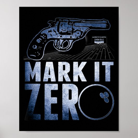 楽しいS - ゼロにマーク - 銃器 ポスター (正面)