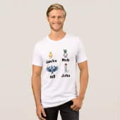 楽しいTシャツ トライブレンドTシャツ (正面全面)
