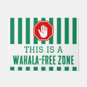 楽しいWAHALAフリーゾーン大学寮 ドアマット (正面)