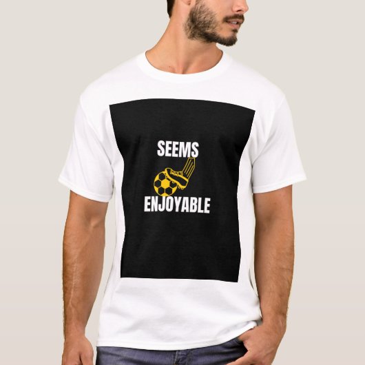 楽しくありそう Tシャツ (正面)