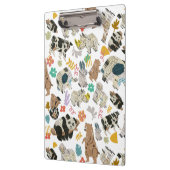 楽しくお洒落再生された芸術動物 クリップボード (左)