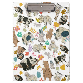 楽しくお洒落再生された芸術動物 クリップボード