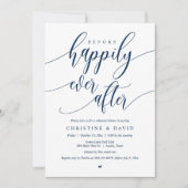 楽しくずっと後に,リハーサルのディナー 招待状 (正面)