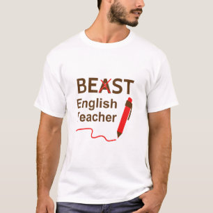 楽しくてお茶目な英語教師 Tシャツ