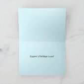 楽しくてカラフルな誕生日メッセージ「Inspirivity」 カード (内部)