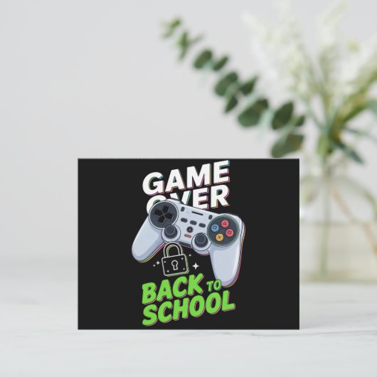 楽しくてゲームオーバーな学校再開・初登校 招待状 (スタンド正面)