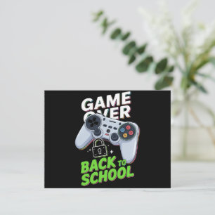 楽しくてゲームオーバーな学校再開・初登校 招待状