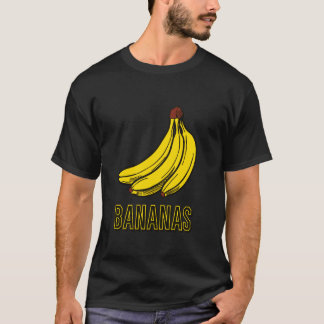 楽しくて変わったバナナ愛好家 Tシャツ