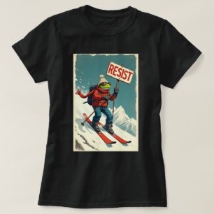 楽しくて大胆なカエルであなたの個性を表現しよう Tシャツ