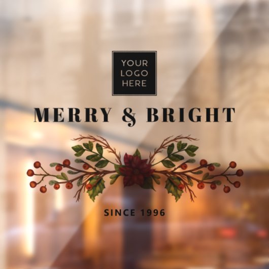 楽しくて明るい ビジネス ロゴ ウィンドウサイン (シート2)