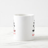 楽しく働いてお金を稼ごう マグカップ (中央)