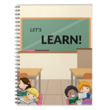楽しく学ぼう!教室の子供ノート