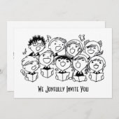 楽しく歌う子供たち 招待状 / お知らせ (正面/裏面)