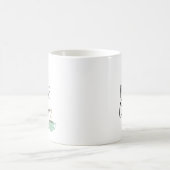 楽しく生きよう コーヒーが助けてくれる コーヒーマグカップ (中央)
