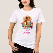 楽しく生きる トライブレンドTシャツ (正面)