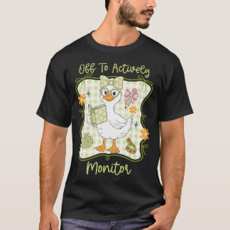 楽しく監視する教師の楽しいテストの日 Tシャツ