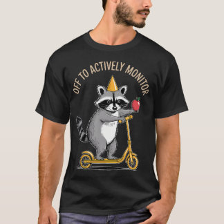 楽しく試験監督する おもしろTシャツ Tシャツ