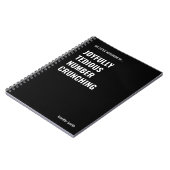 楽しく退屈なナンバークランチング ノートブック (左側)