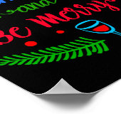 楽しく過ごそう クリスマス キッズTシャツ ポスター (角)