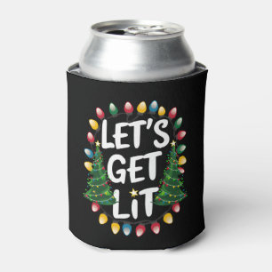 楽しく酔っ払おう 面白いクリスマスのイルミネーション 缶クーラー
