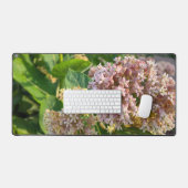 楽しく香りの良い白草 デスクマット (キーボード&マウス)