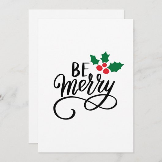 楽しく 招待状 (正面/裏面)