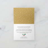 楽しげに続くホリデ結婚ーの写真が折りたたまれる シーズンカード (内部)