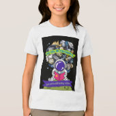 楽しさには大気がない トライブレンドTシャツ (正面)