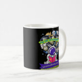 楽しさには大気が無い コーヒーマグカップ (正面右)
