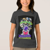 楽しさには大気が無い トライブレンドTシャツ (正面)