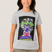楽しさには大気が無い トライブレンドＴシャツ (正面)