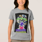 楽しさには大気が無い トライブレンドTシャツ (正面)