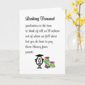 楽しみおもしろい高校生の詩 カード (黄色い花)