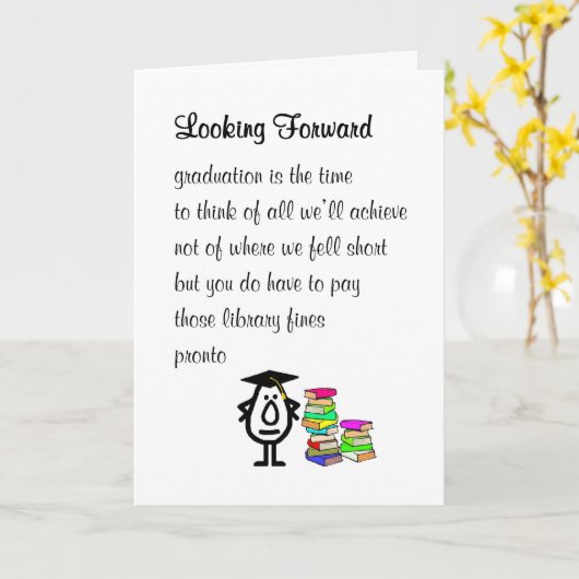 楽しみおもしろい高校生の詩 カード (黄色い花)